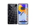 Funda Silicona Transparente compatible con Xiaomi Redmi Note 12 Pro 5G diseño Araña Dibujos