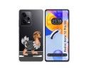 Funda Silicona Transparente compatible con Xiaomi Redmi Note 12 Pro 5G diseño Avestruz Dibujos