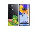 Funda Silicona Transparente compatible con Xiaomi Redmi Note 12 Pro 5G diseño Coco Dibujos