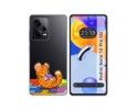 Funda Silicona Transparente compatible con Xiaomi Redmi Note 12 Pro 5G diseño Leopardo Dibujos