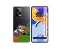 Funda Silicona Transparente compatible con Xiaomi Redmi Note 12 Pro 5G diseño Panda Dibujos