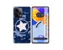 Funda Silicona compatible con Xiaomi Redmi Note 12 Pro 5G diseño Camuflaje 03 Dibujos