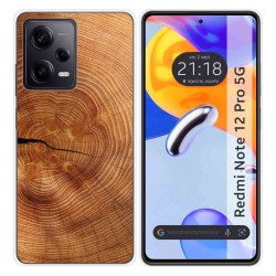 Funda Silicona compatible con Xiaomi Redmi Note 12 Pro 5G diseño Madera 04 Dibujos