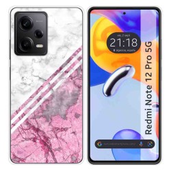Funda Silicona compatible con Xiaomi Redmi Note 12 Pro 5G diseño Mármol 03 Dibujos