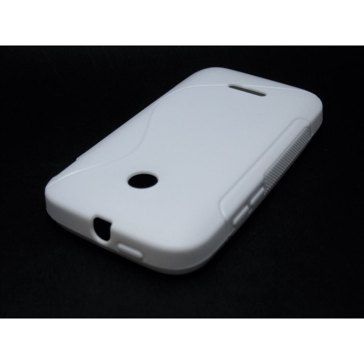 Funda Gel Tpu Huawei Ascend Y210 S Line Color Blanca