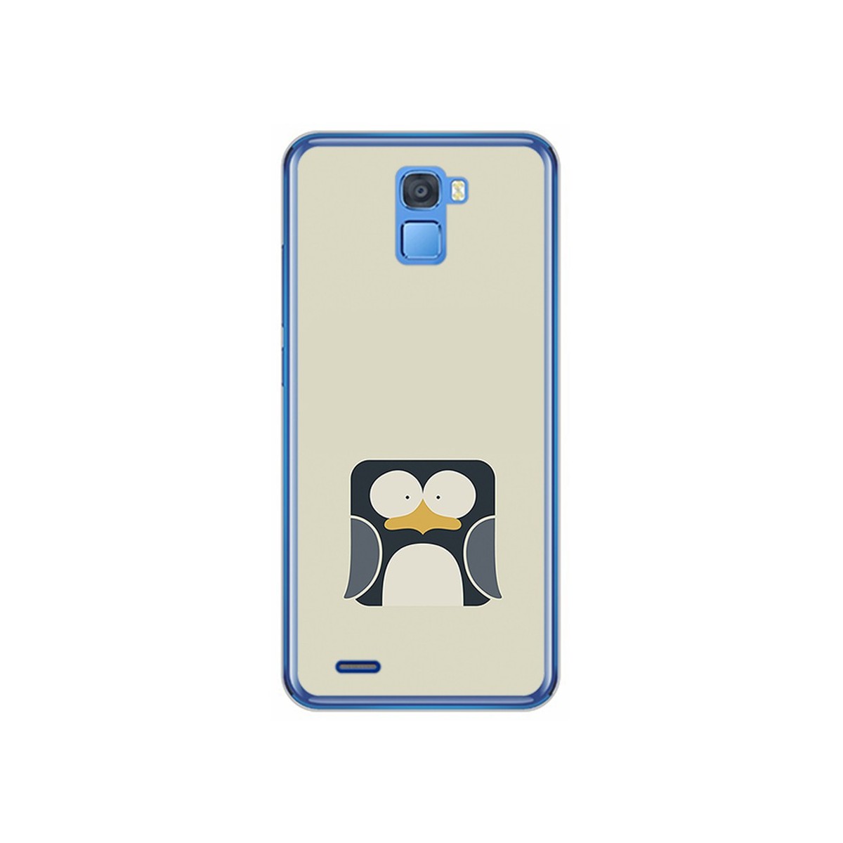 Funda Gel Tpu para Oukitel K5000 Diseño Pingüino Dibujos