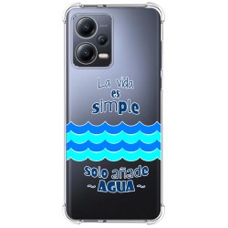 Funda Silicona Antigolpes compatible con Xiaomi Redmi Note 12 5G diseño Agua Dibujos