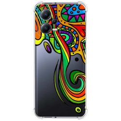 Funda Silicona Antigolpes compatible con Xiaomi Redmi Note 12 5G diseño Colores Dibujos
