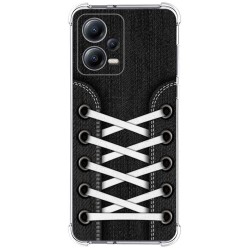 Funda Silicona Antigolpes compatible con Xiaomi Redmi Note 12 5G diseño Zapatillas 02 Dibujos