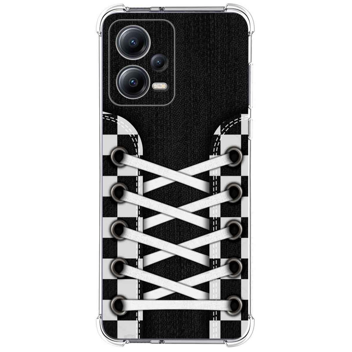 Funda Silicona Antigolpes compatible con Xiaomi Redmi Note 12 5G diseño Zapatillas 03 Dibujos