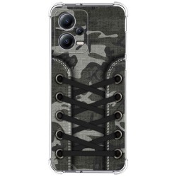 Funda Silicona Antigolpes compatible con Xiaomi Redmi Note 12 5G diseño Zapatillas 15 Dibujos