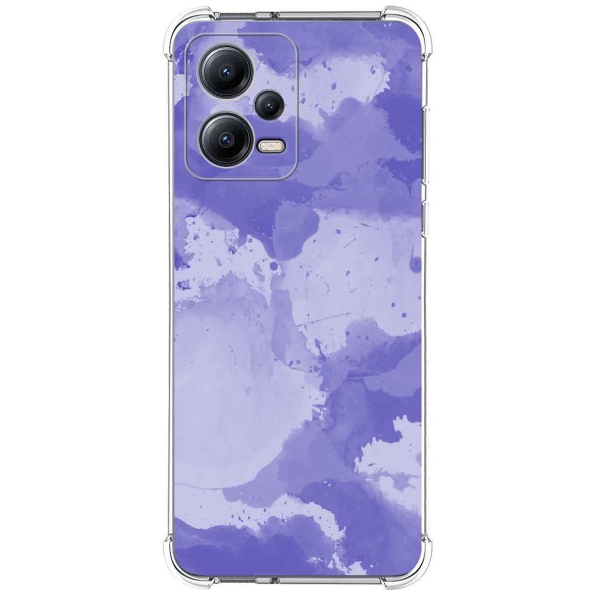Funda Silicona Antigolpes compatible con Xiaomi Redmi Note 12 5G diseño Acuarela 01 Dibujos
