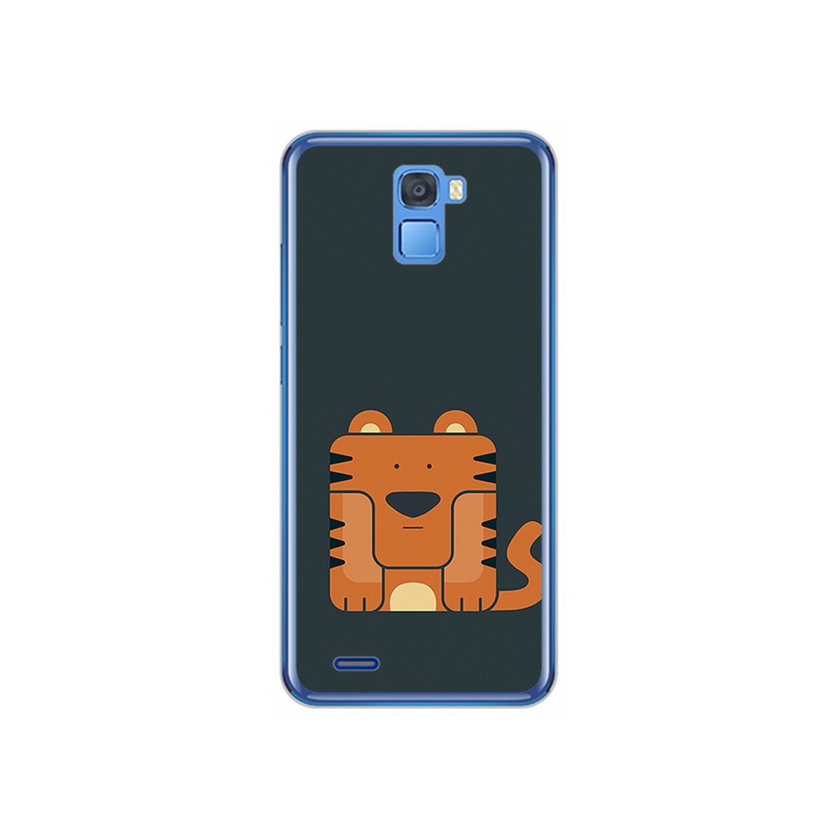 Funda Gel Tpu para Oukitel K5000 Diseño Tigre Dibujos