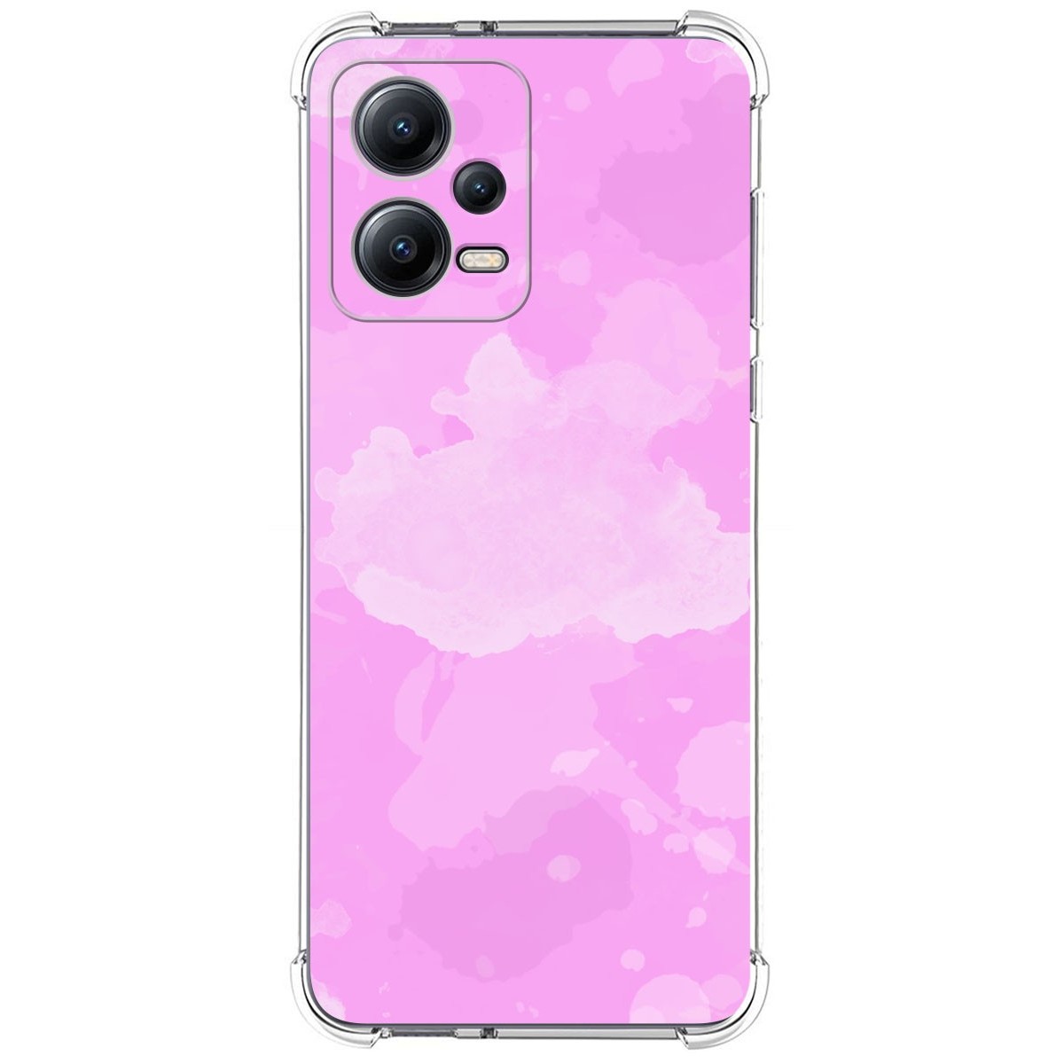 Funda Silicona Antigolpes compatible con Xiaomi Redmi Note 12 5G diseño Acuarela 04 Dibujos