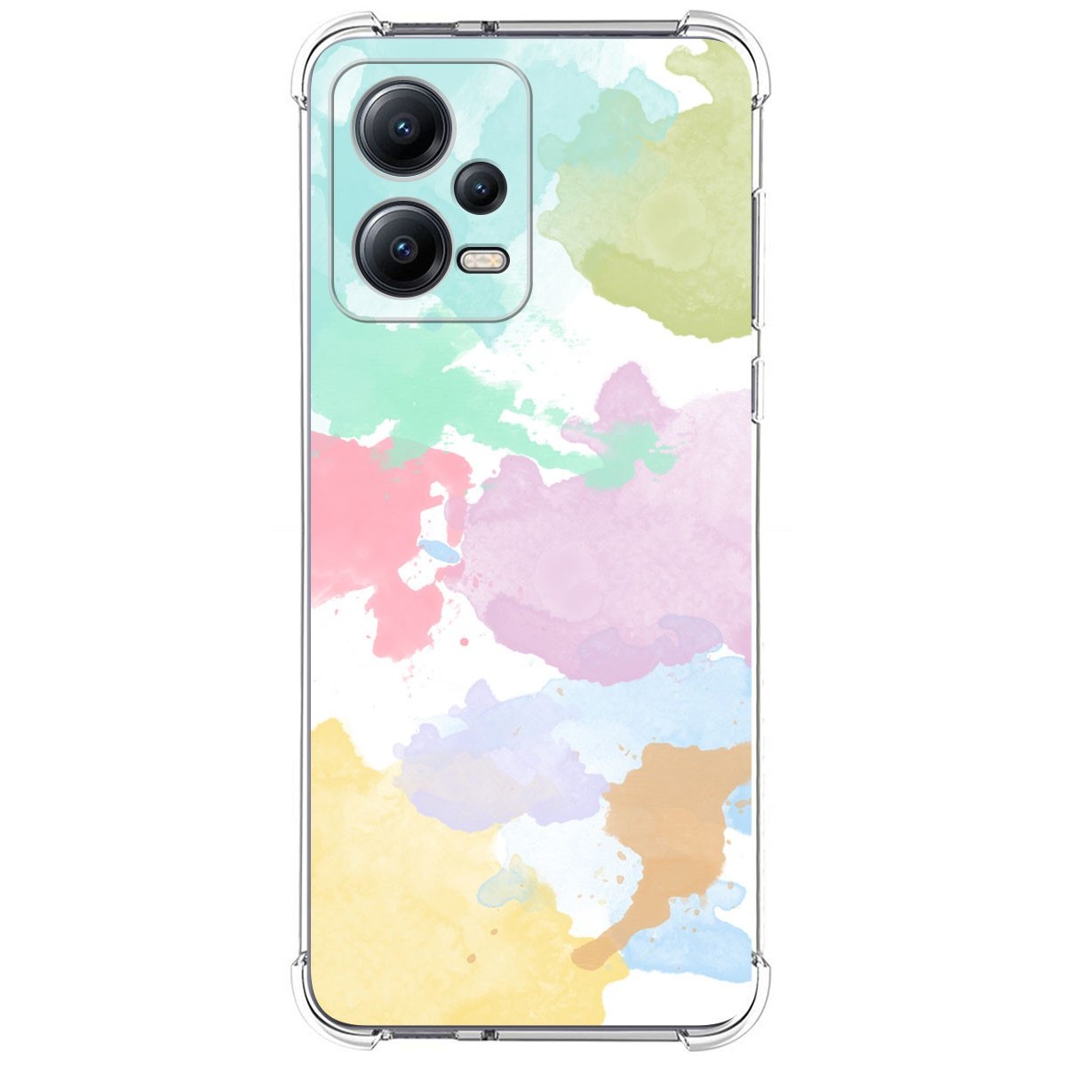 Funda Silicona Antigolpes compatible con Xiaomi Redmi Note 12 5G diseño Acuarela 11 Dibujos