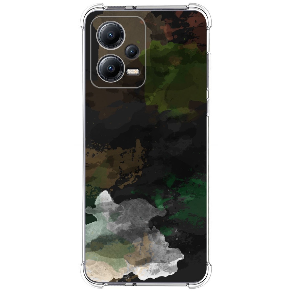 Funda Silicona Antigolpes compatible con Xiaomi Redmi Note 12 5G diseño Acuarela 12 Dibujos