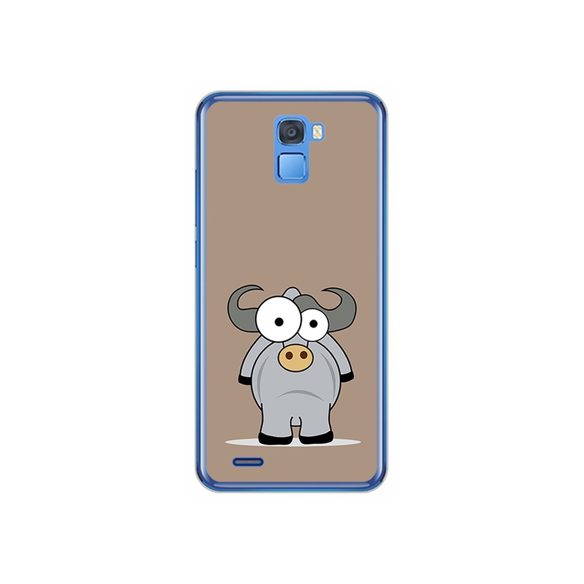 Funda Gel Tpu para Oukitel K5000 Diseño Toro Dibujos