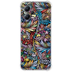 Funda Silicona Antigolpes compatible con Xiaomi Redmi Note 12 5G diseño Flores 04 Dibujos