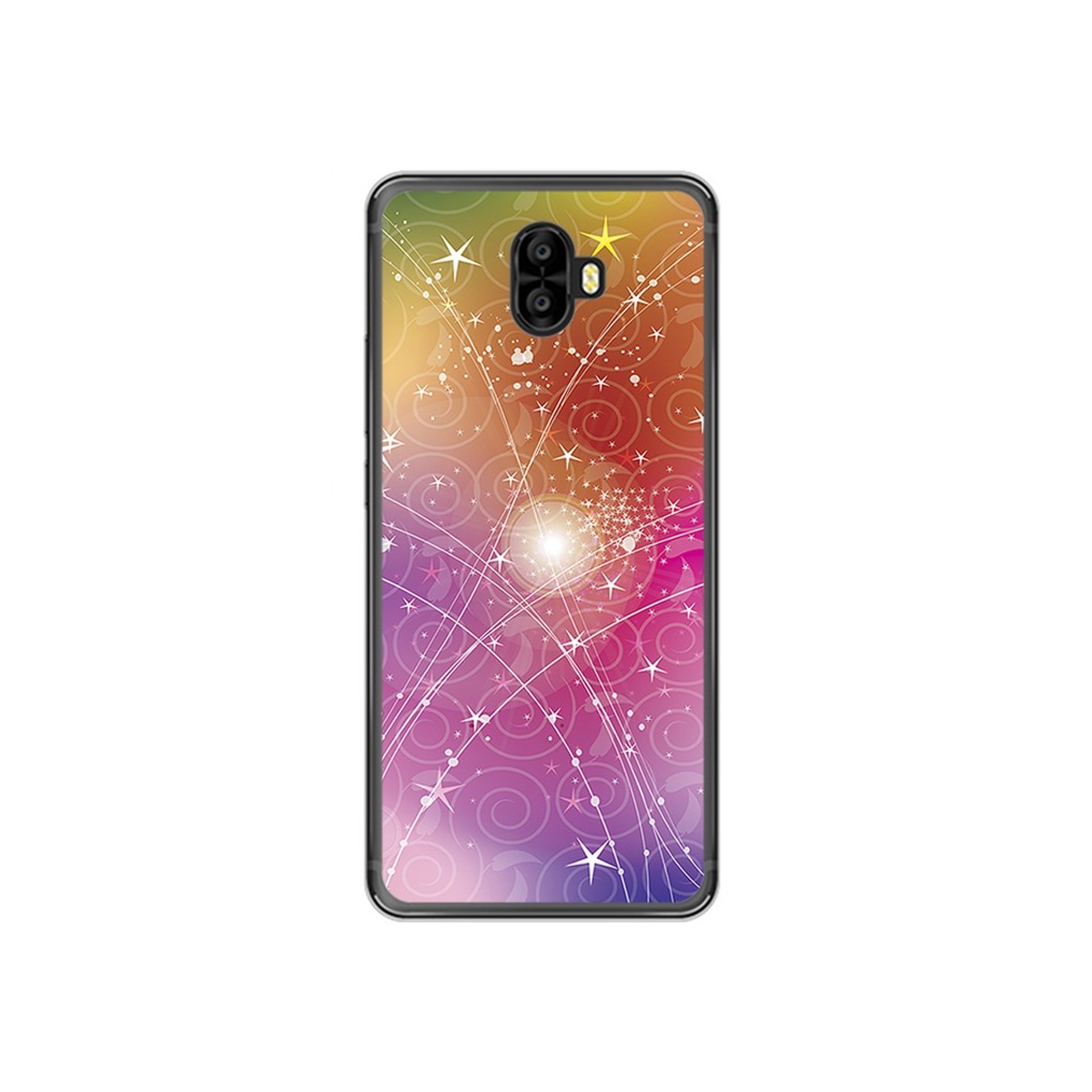 Funda Gel Tpu para Oukitel K8000 Diseño Abstracto Dibujos