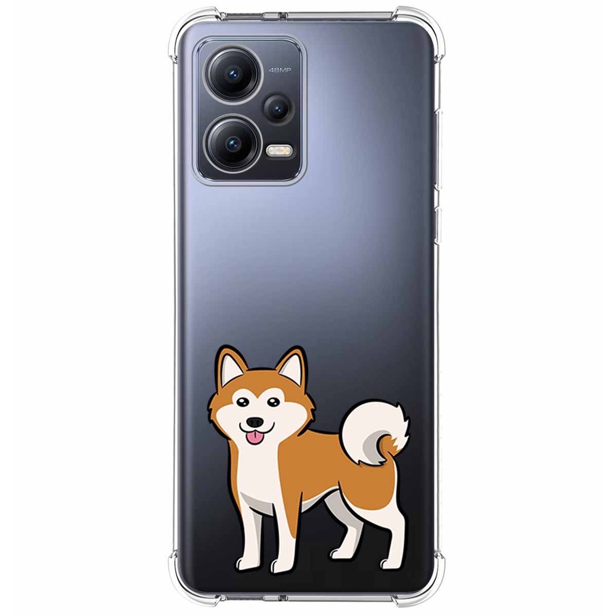 Funda Silicona Antigolpes compatible con Xiaomi Redmi Note 12 5G diseño Perros 02 Dibujos