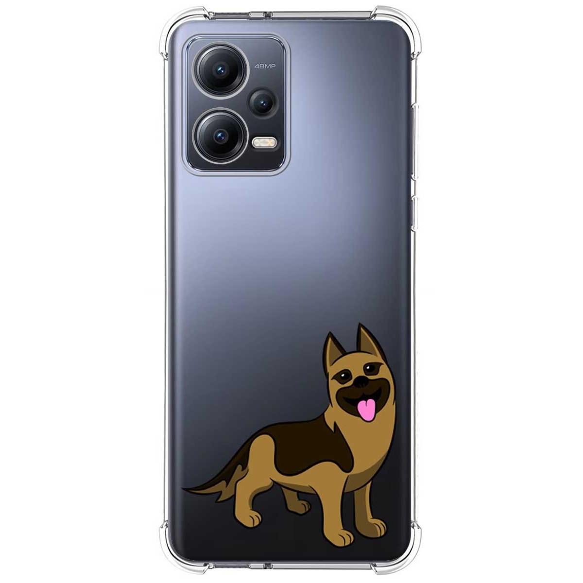 Funda Silicona Antigolpes compatible con Xiaomi Redmi Note 12 5G diseño Perros 03 Dibujos