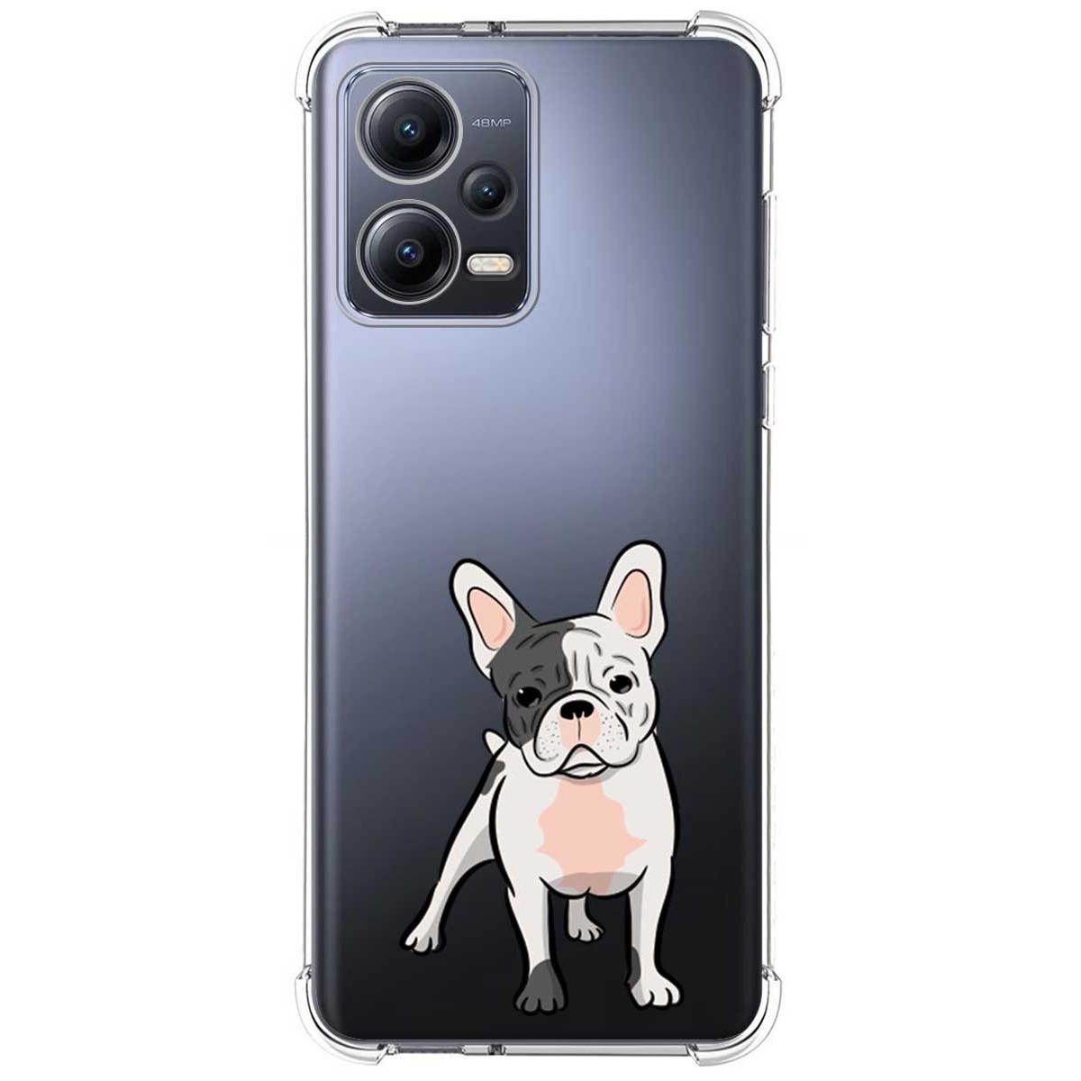Funda Silicona Antigolpes compatible con Xiaomi Redmi Note 12 5G diseño Perros 06 Dibujos