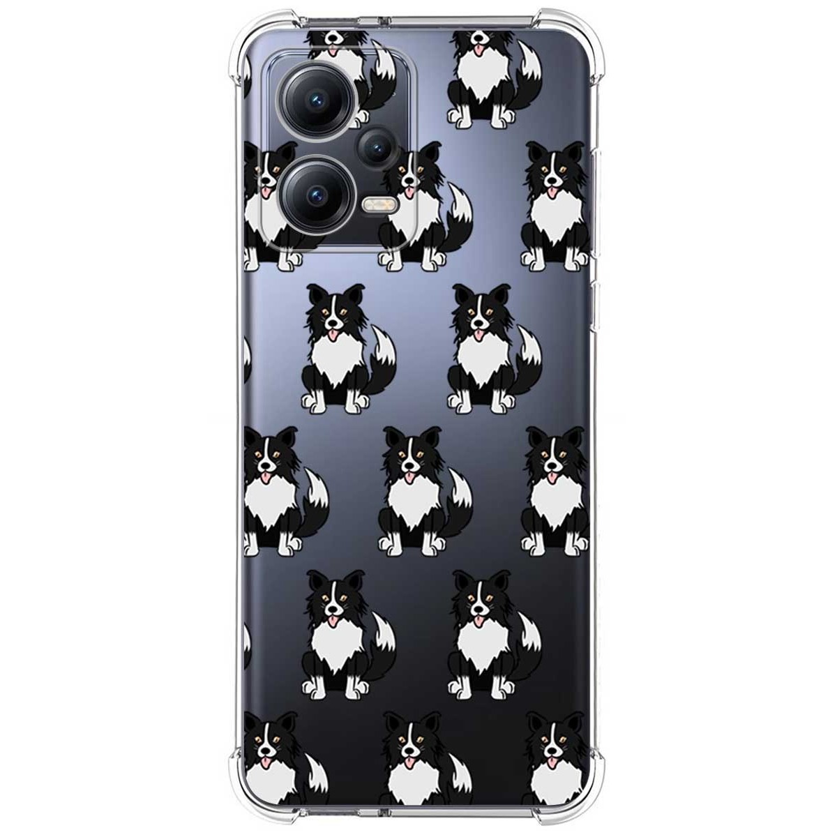 Funda Silicona Antigolpes compatible con Xiaomi Redmi Note 12 5G diseño Perros 07 Dibujos