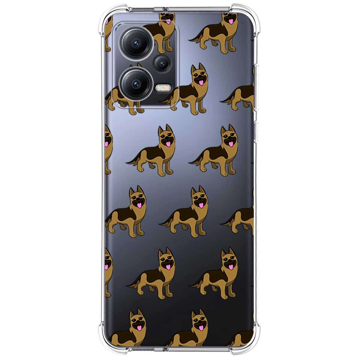 Funda Silicona Antigolpes compatible con Xiaomi Redmi Note 12 5G diseño Perros 09 Dibujos