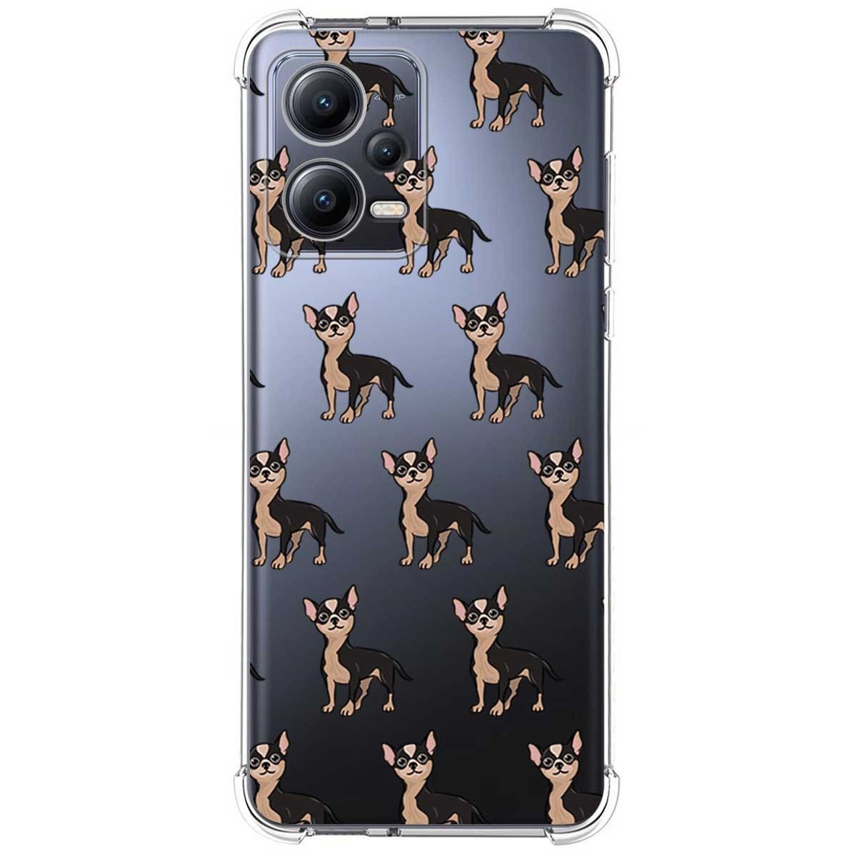 Funda Silicona Antigolpes compatible con Xiaomi Redmi Note 12 5G diseño Perros 11 Dibujos