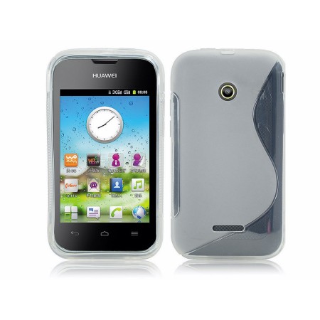 Funda Gel Tpu Huawei Ascend Y210 S Line Color Transparente