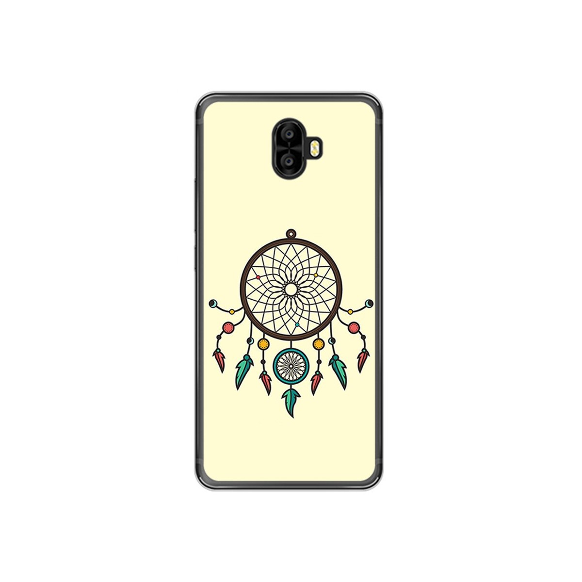 Funda Gel Tpu para Oukitel K8000 Diseño Atrapasueños Dibujos