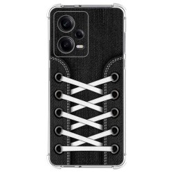 Funda Silicona Antigolpes compatible con Xiaomi Redmi Note 12 Pro 5G diseño Zapatillas 02 Dibujos