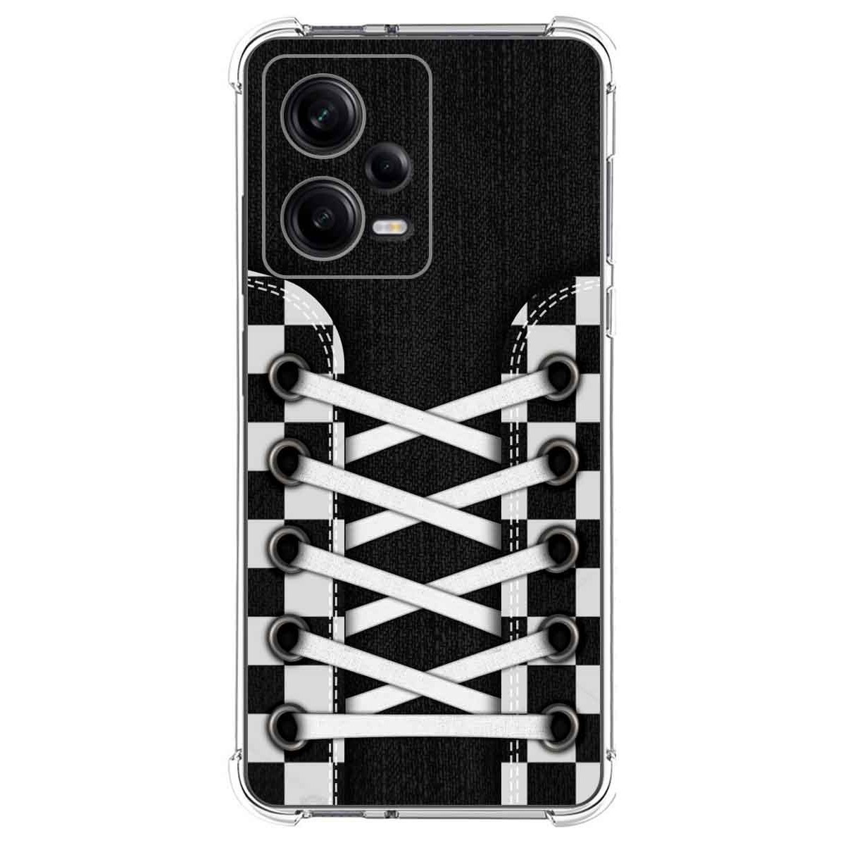Funda Silicona Antigolpes compatible con Xiaomi Redmi Note 12 Pro 5G diseño Zapatillas 03 Dibujos