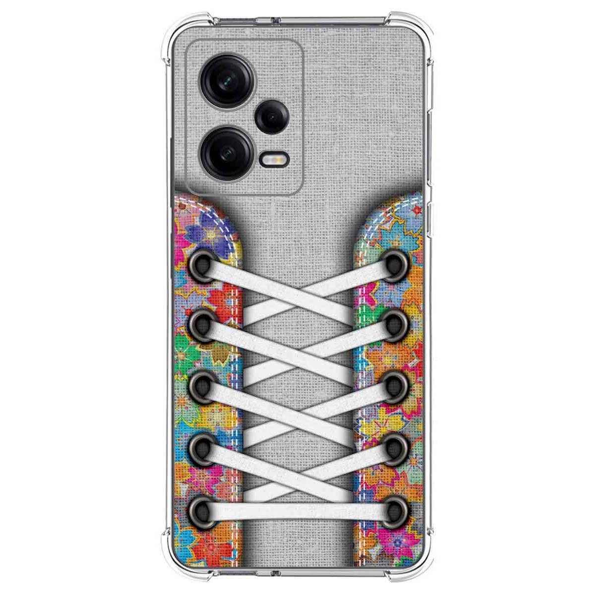 Funda Silicona Antigolpes compatible con Xiaomi Redmi Note 12 Pro 5G diseño Zapatillas 04 Dibujos