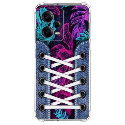 Funda Silicona Antigolpes compatible con Xiaomi Redmi Note 12 Pro 5G diseño Zapatillas 07 Dibujos
