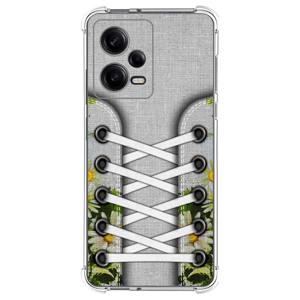 Funda Silicona Antigolpes compatible con Xiaomi Redmi Note 12 Pro 5G diseño Zapatillas 08 Dibujos
