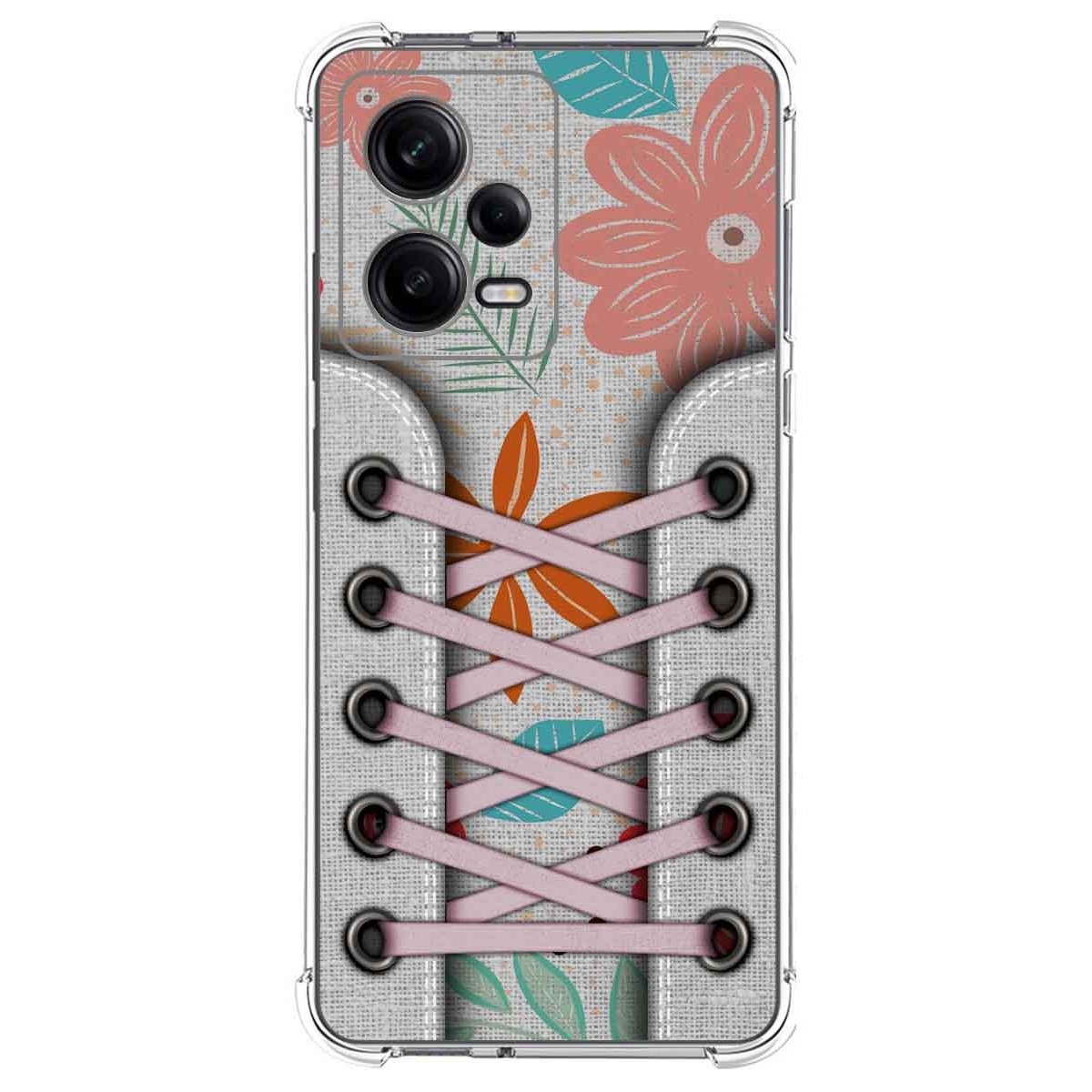Funda Silicona Antigolpes compatible con Xiaomi Redmi Note 12 Pro 5G diseño Zapatillas 09 Dibujos