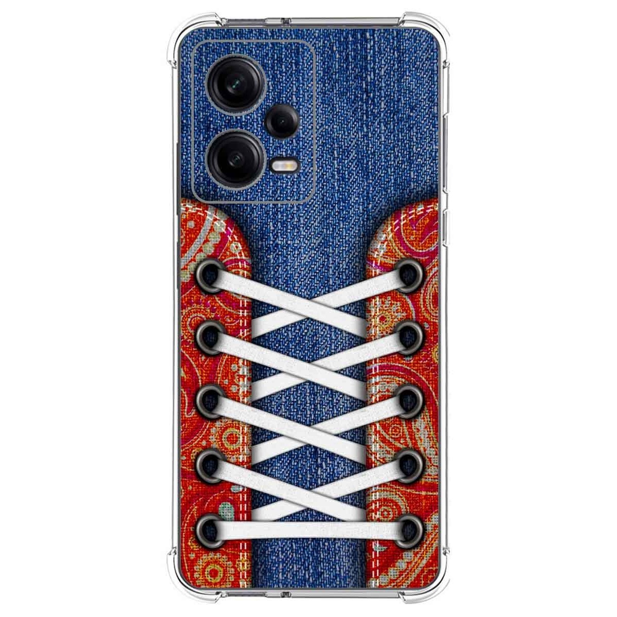 Funda Silicona Antigolpes compatible con Xiaomi Redmi Note 12 Pro 5G diseño Zapatillas 11 Dibujos