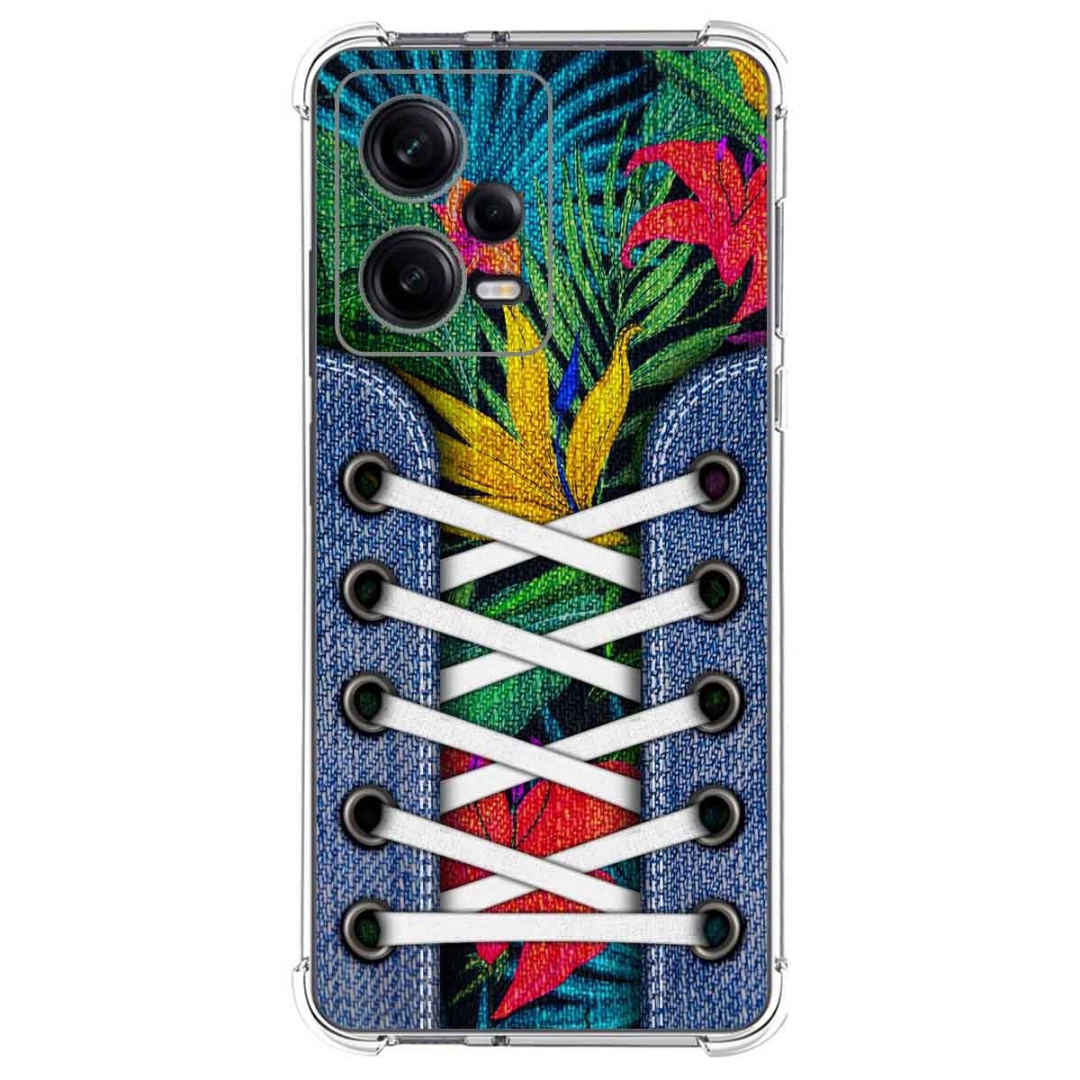 Funda Silicona Antigolpes compatible con Xiaomi Redmi Note 12 Pro 5G diseño Zapatillas 12 Dibujos