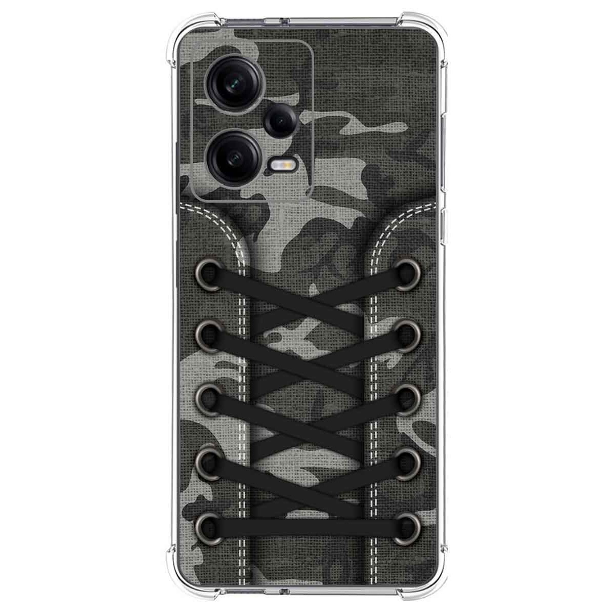 Funda Silicona Antigolpes compatible con Xiaomi Redmi Note 12 Pro 5G diseño Zapatillas 15 Dibujos