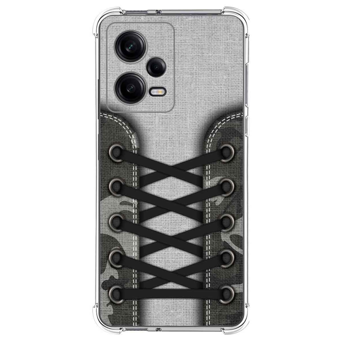 Funda Silicona Antigolpes compatible con Xiaomi Redmi Note 12 Pro 5G diseño Zapatillas 16 Dibujos