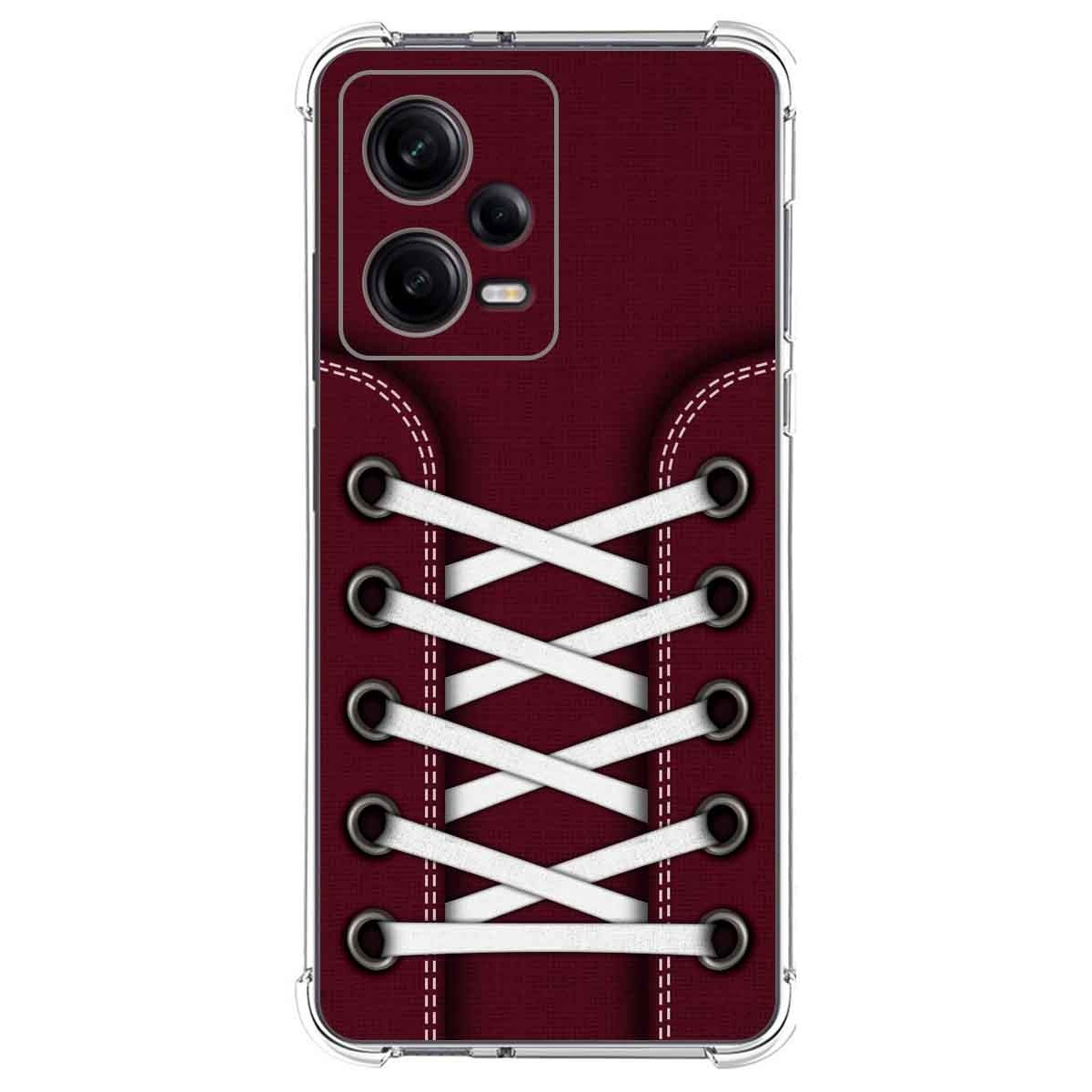 Funda Silicona Antigolpes compatible con Xiaomi Redmi Note 12 Pro 5G diseño Zapatillas 17 Dibujos