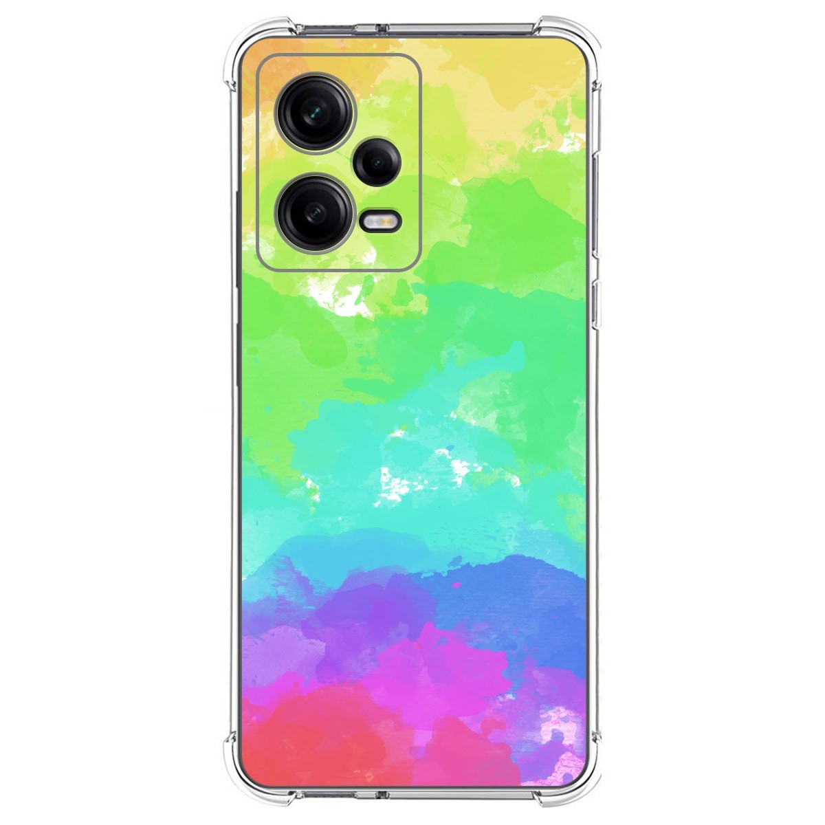 Funda Silicona Antigolpes compatible con Xiaomi Redmi Note 12 Pro 5G diseño Acuarela 03 Dibujos