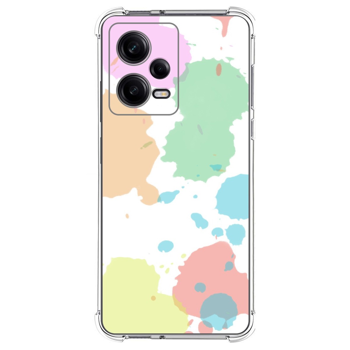 Funda Silicona Antigolpes compatible con Xiaomi Redmi Note 12 Pro 5G diseño Acuarela 05 Dibujos