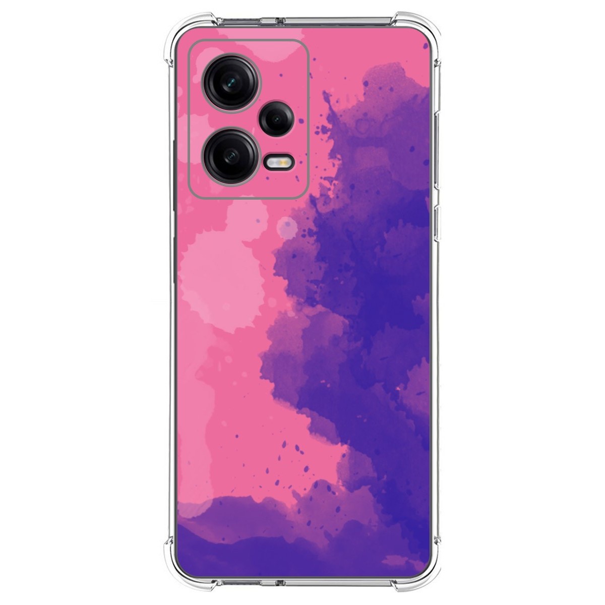 Funda Silicona Antigolpes compatible con Xiaomi Redmi Note 12 Pro 5G diseño Acuarela 07 Dibujos
