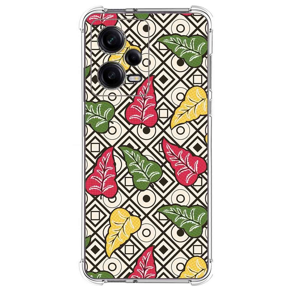 Funda Silicona Antigolpes compatible con Xiaomi Redmi Note 12 Pro 5G diseño Flores 11 Dibujos