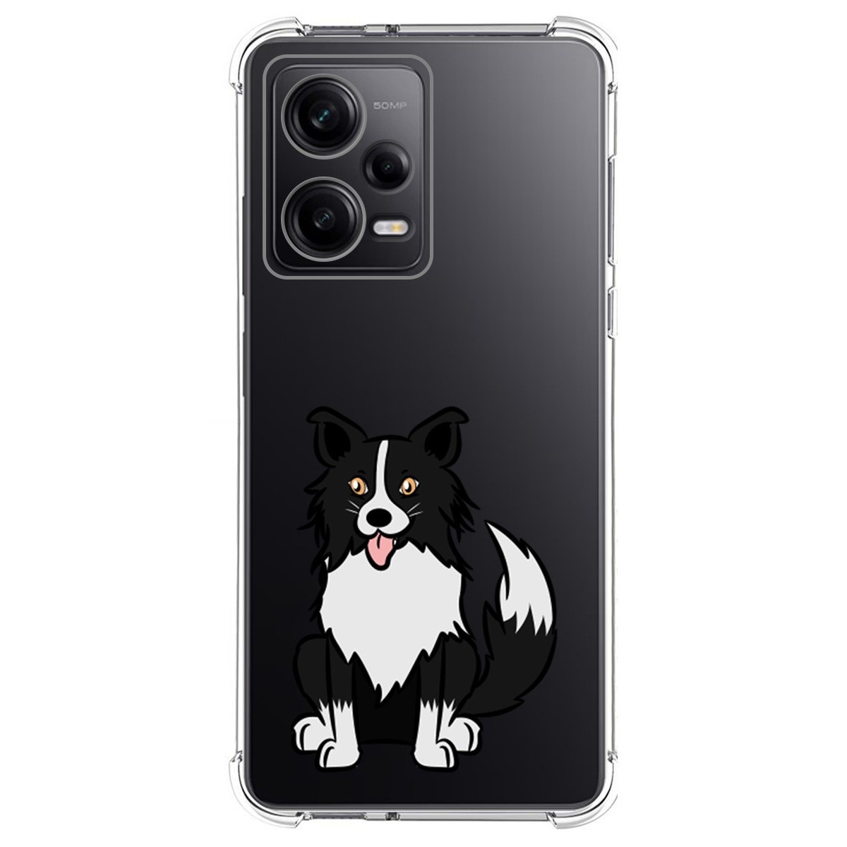 Funda Silicona Antigolpes compatible con Xiaomi Redmi Note 12 Pro 5G diseño Perros 01 Dibujos