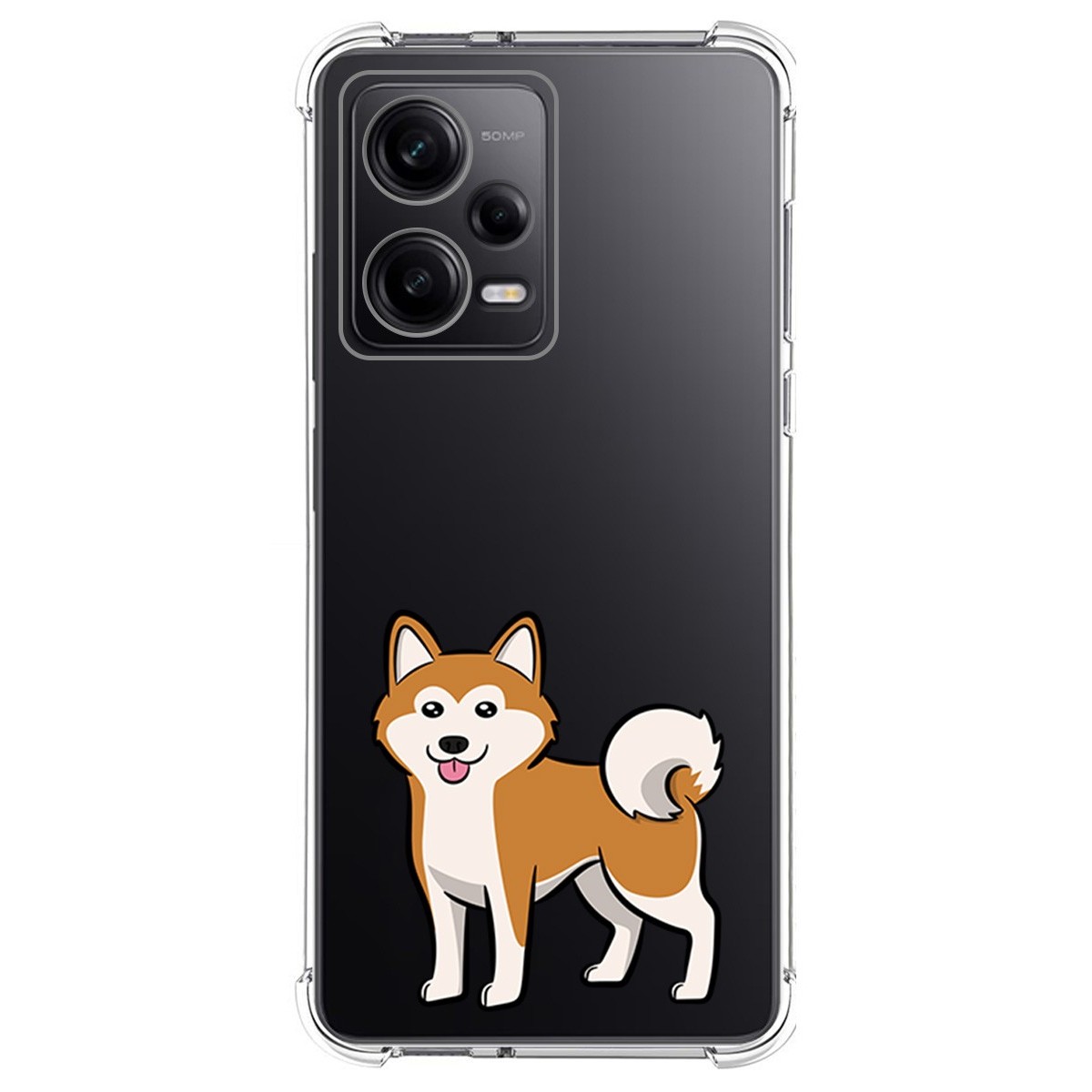 Funda Silicona Antigolpes compatible con Xiaomi Redmi Note 12 Pro 5G diseño Perros 02 Dibujos