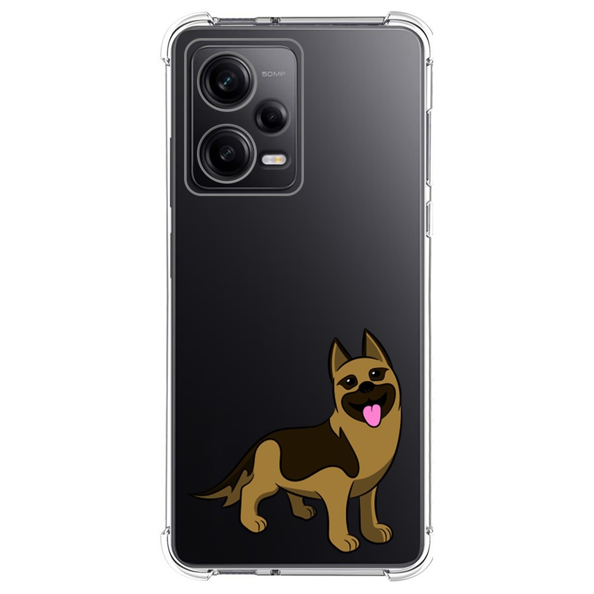 Funda Silicona Antigolpes compatible con Xiaomi Redmi Note 12 Pro 5G diseño Perros 03 Dibujos