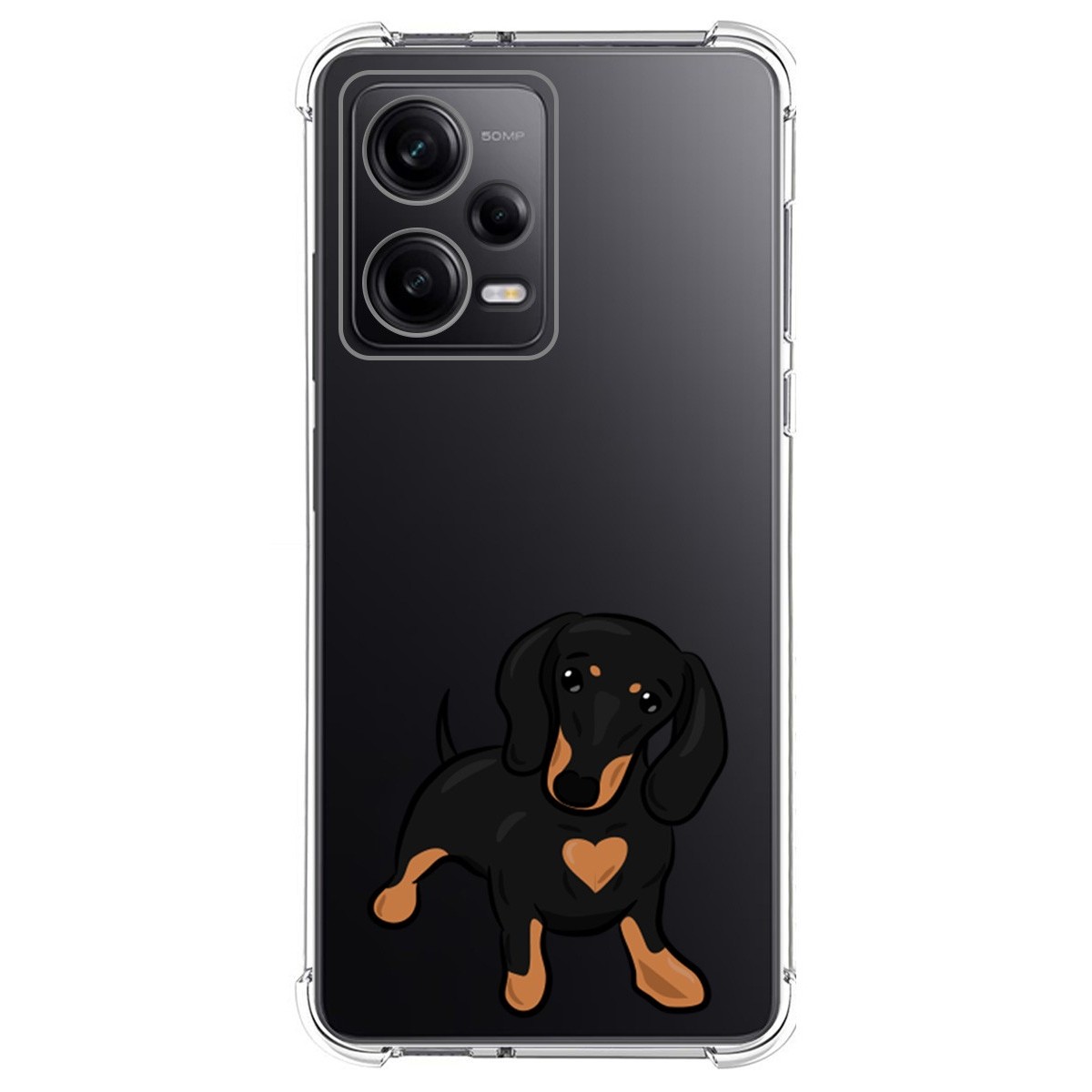 Funda Silicona Antigolpes compatible con Xiaomi Redmi Note 12 Pro 5G diseño Perros 04 Dibujos